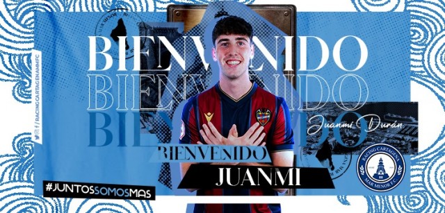 El Racing Cartagena ficha a Juanmi, joven jugador de banda que llega del filial del Levante 