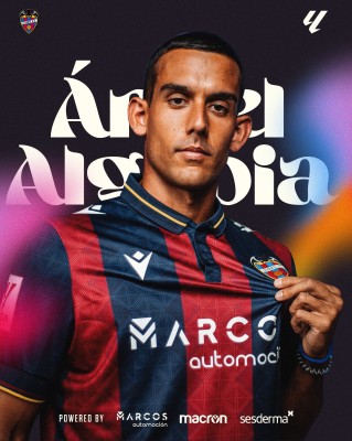 El Levante ficha al centrocampista Ángel Algobia del Getafe
