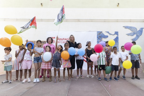 La Diputación de Castellón recibe a los niños y niñas saharauis que pasan el verano en la provincia