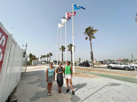 
Las playas del Pinar, Gurugú y Serradall de Castelló aprueban el examen de sostenibilidad con una 'S'