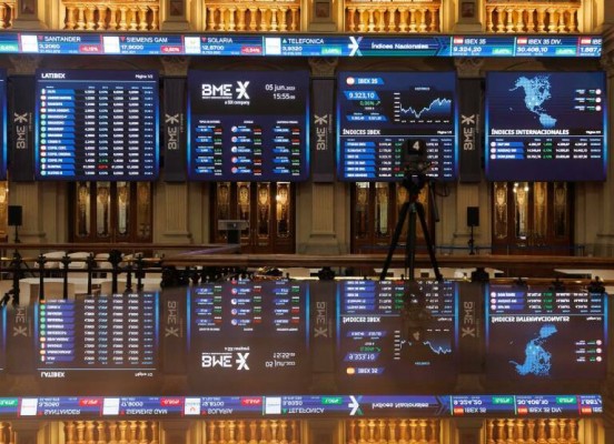El Ibex 35 reconquistó los 9.500 puntos en una jornada donde solo Indra cerró en negativo