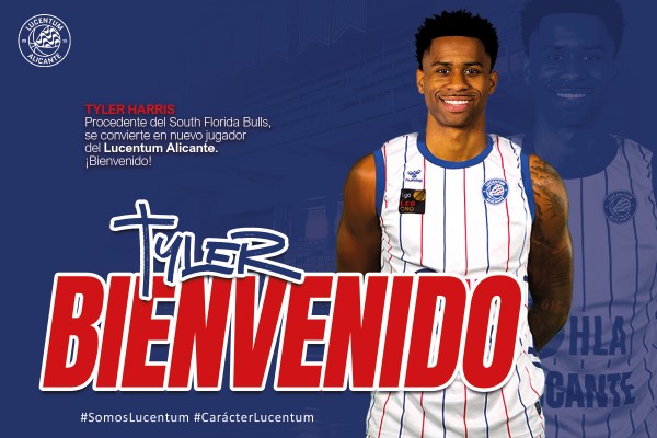 El base estadounidense Tyler Harris se convierte en nuevo jugador del Lucentum
