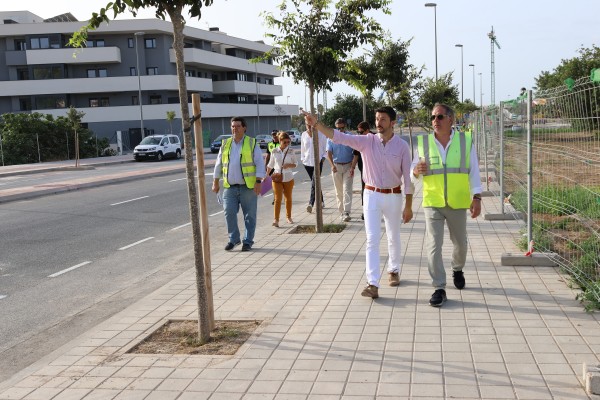 El Ayuntamiento de Sant Joan abre los primeros viales de Nou Nazareth: tres calles y una rotonda