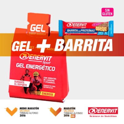 Enervit será el gel energético oficial del Maratón y Medio Maratón Valencia Trinidad Alfonso