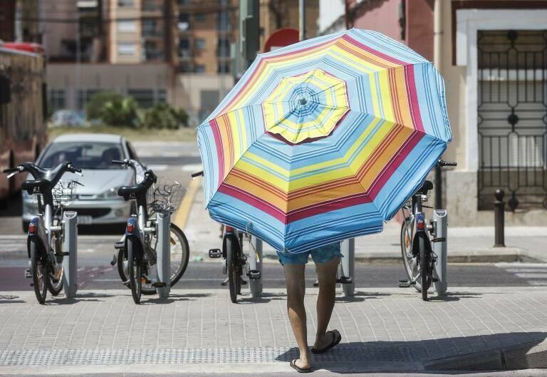 Sanidad establece nivel rojo por calor en la mayor parte de la Comunitat Valenciana