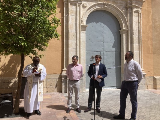 Finaliza la rehabilitación de la iglesia de San Pedro de Agost tras invertir 45.000 euros