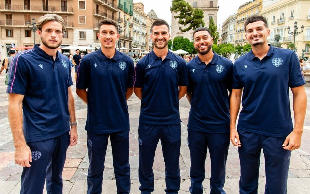 Los nuevos capitanes del Levante