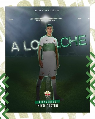 'Nico' Castro jugará 'a préstamo' en el Elche