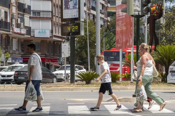 La primera gran ola de calor de agosto asfixiará a Murcia: temperaturas de hasta 45 grados