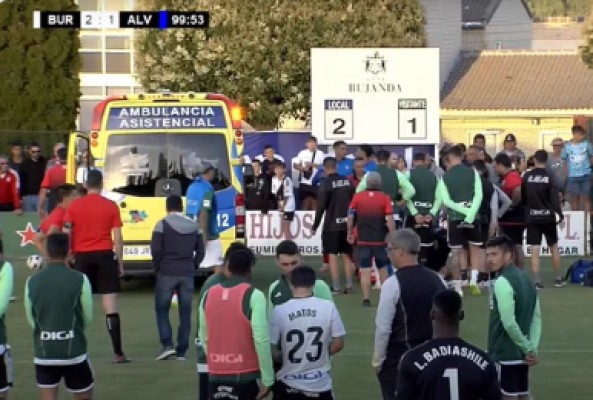 Denuncia amenazas en redes el jugador del Burgos que causó grave lesión a Giuliano Simeone