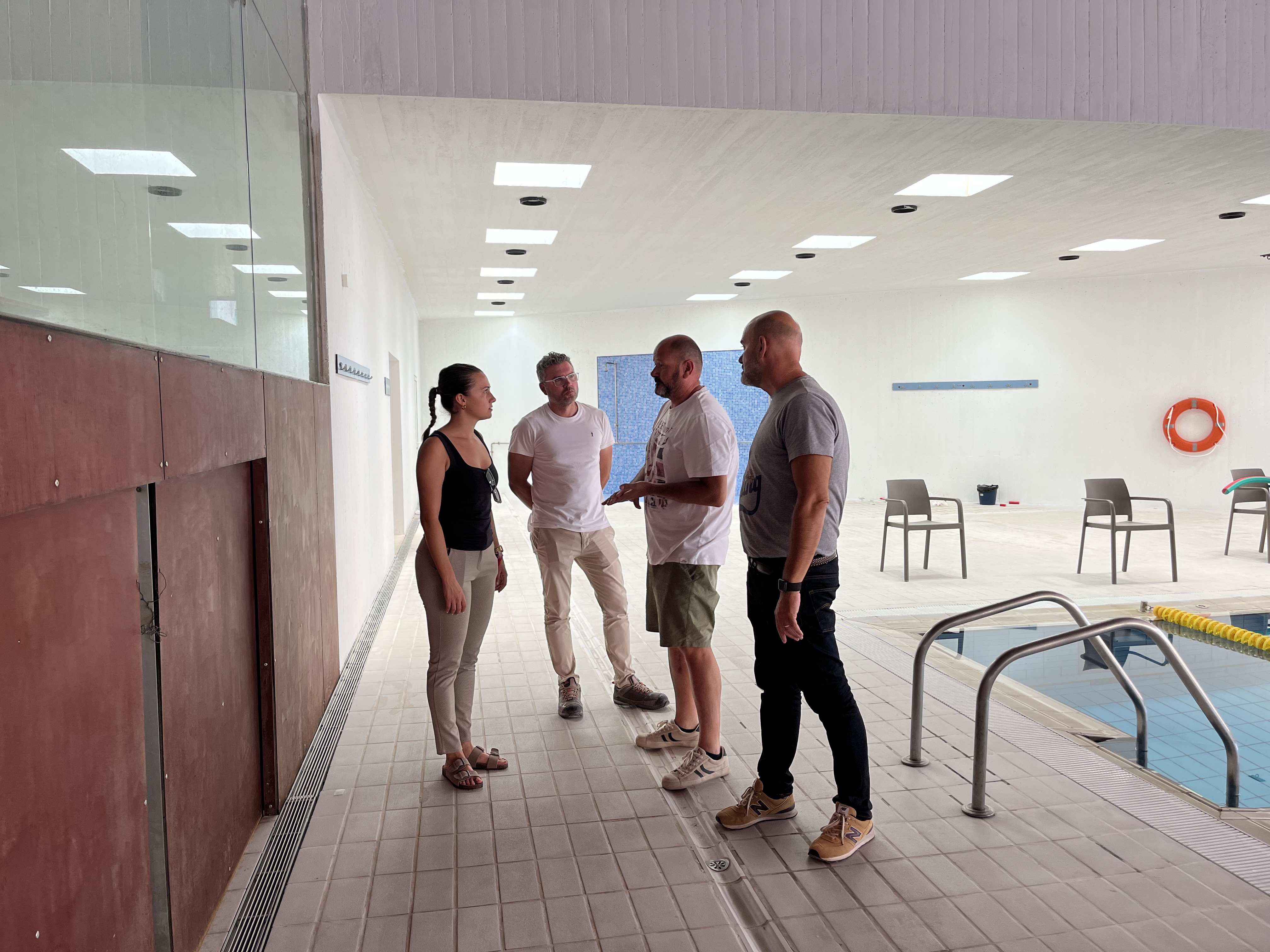 La Vall d'Uixó inicia las obras de mantenimiento y mejora de su piscina cubierta