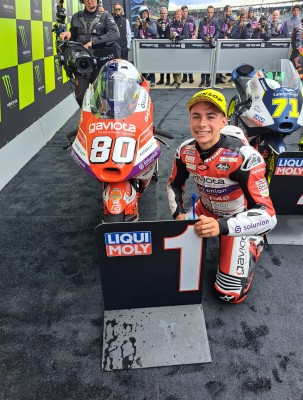 Primer triunfo del colombiano David Alonso
