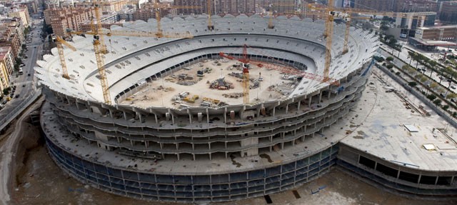 El Valencia tiene una lista de espera de 3716 abonados para el nuevo estadio