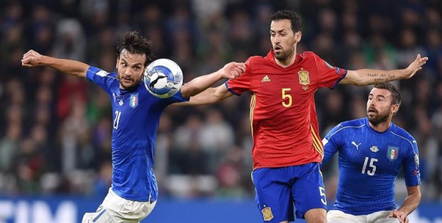 España empata en Italia pese a ser superior durante muchos minutos 