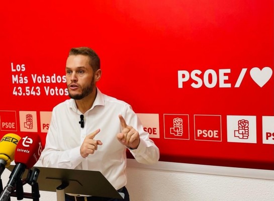 El PSOE critica que PP y Vox hayan eliminado tres puntos violetas para las fiestas