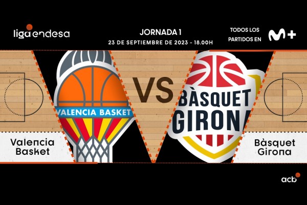 Valencia Basket comenzará la Liga Endesa en la Fonteta ante el Bàsquet Girona
