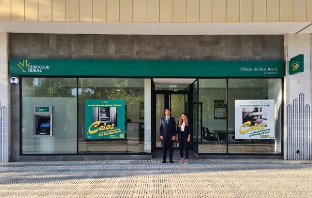 Eurocaja Rural abre nueva oficina en Playa de San Juan y alcanza 30 en la provincia de Alicante
