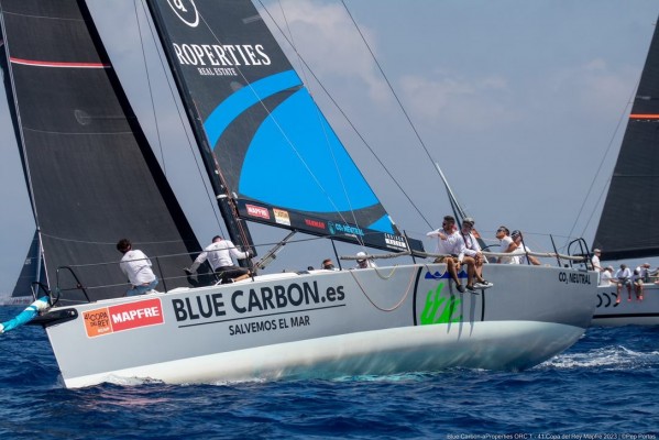 Blue Carbon – aProperties se marca un segundo en la regata costera de la Copa del Rey Mapfre