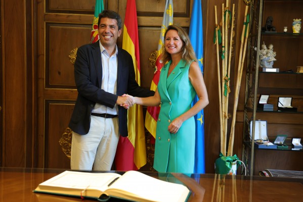 El nuevo General, Tram a Benicàssim y Marjaleria: las primeras promesas de Mazón para Castelló