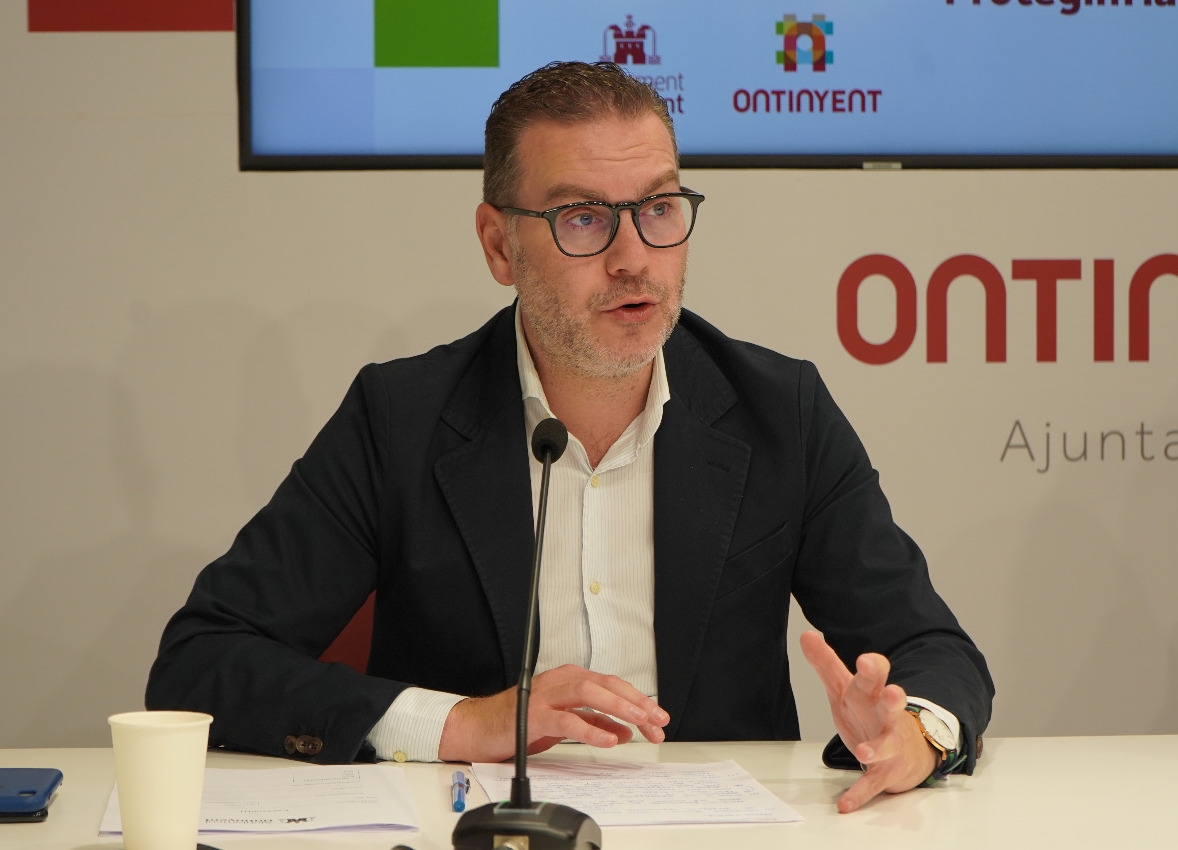 Pablo Úbeda, regidor de Hacienda. Foto: Ajuntament d'Ontinyent - 