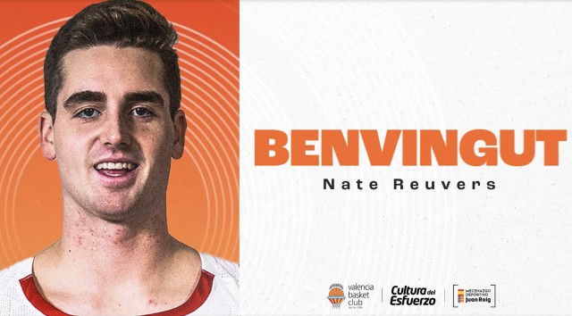Valencia Basket firma al ala-pívot estadounidense Nate Reuvers por tres temporadas
