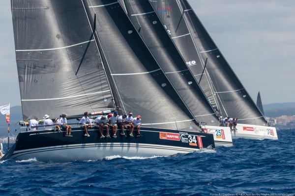 Buen arranque del Porrón X en la Copa del Rey Mapfre con un tercer puesto en el ClubSwan 42