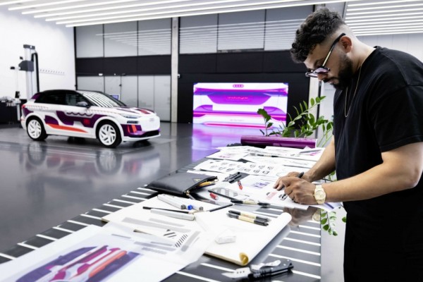 “Como un traje a medida”: el camuflaje del Audi Q6 e-tron prototype
