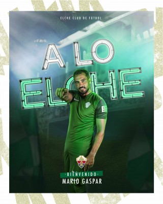 Mario Gaspar, nuevo futbolista del Elche