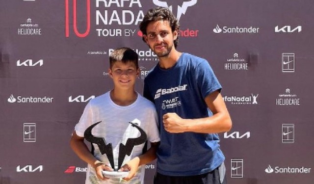 Jaime Alcaraz, hermano menor del número 1 del mundo, gana en el sub-12 del Rafa Nadal Tour