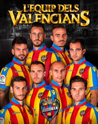 El Levante pone a la venta la camiseta de la 'senyera'
