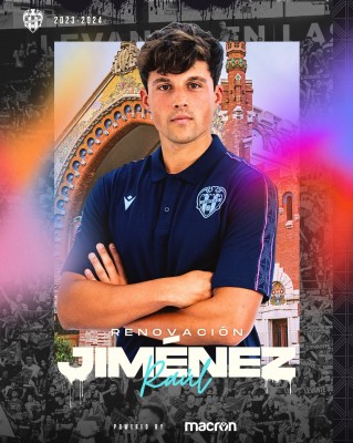 Raúl Jiménez renueva con el Levante FS hasta 2024
