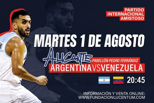 Descuento para los abonados del Lucentum para ver a la Argentina de Prigioni contra Venezuela 