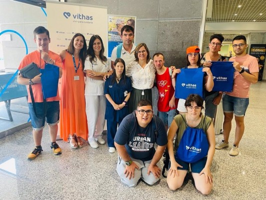 Vithas Castellón colabora con la Fundación Síndrome de Down para favorecer la autonomía en hospitales