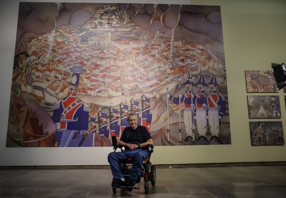 Miguel Calatayud: “Yo trabajo, emito y luego abandono la obra”