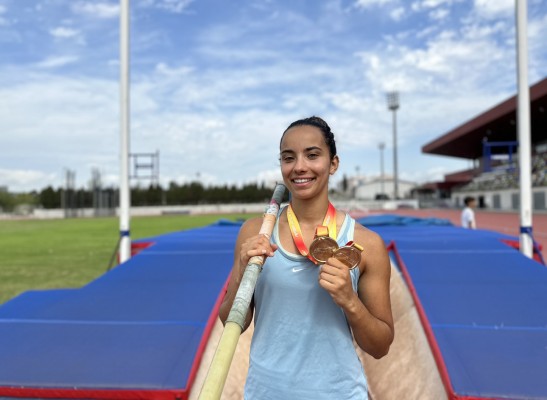 La pertiguista Alejandra Saborit busca batir su marca personal en el europeo de Jerusalén