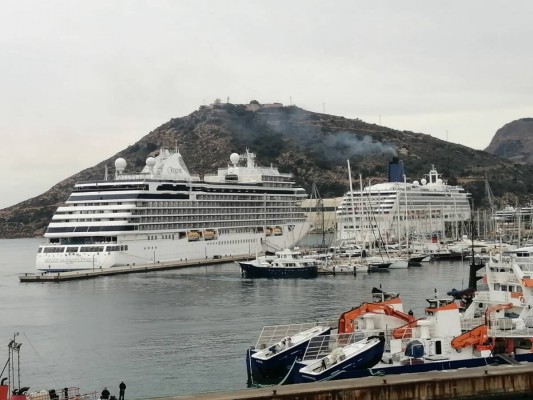El Puerto de Cartagena consolida su carácter 'Winterless' con 70 cruceros en lo que va de año