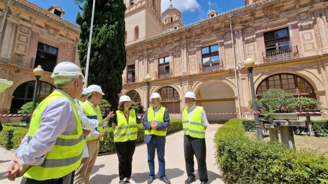La UCAM restaurará el claustro del Monasterio de los Jerónimos conforme al proyecto aprobado por Mendoza
