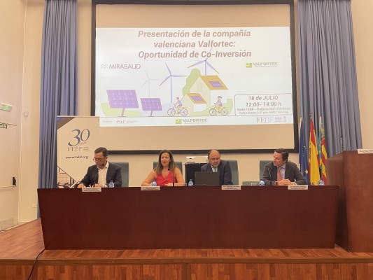 Valfortec y Mirabaud buscan en València captar 100 millones de financiación