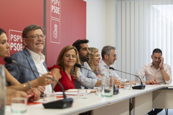 Revuelo en el PSPV de Valencia y Alicante por el impulso orgánico de Puig a Bernabé