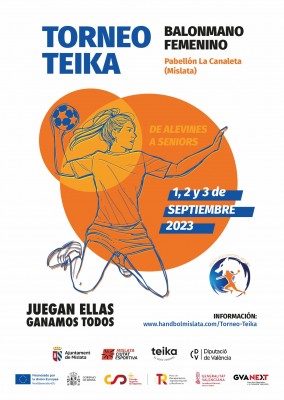 El Grupo USA Handbol Mislata UPV y Teika organizan el primer torneo de balonmano femenino