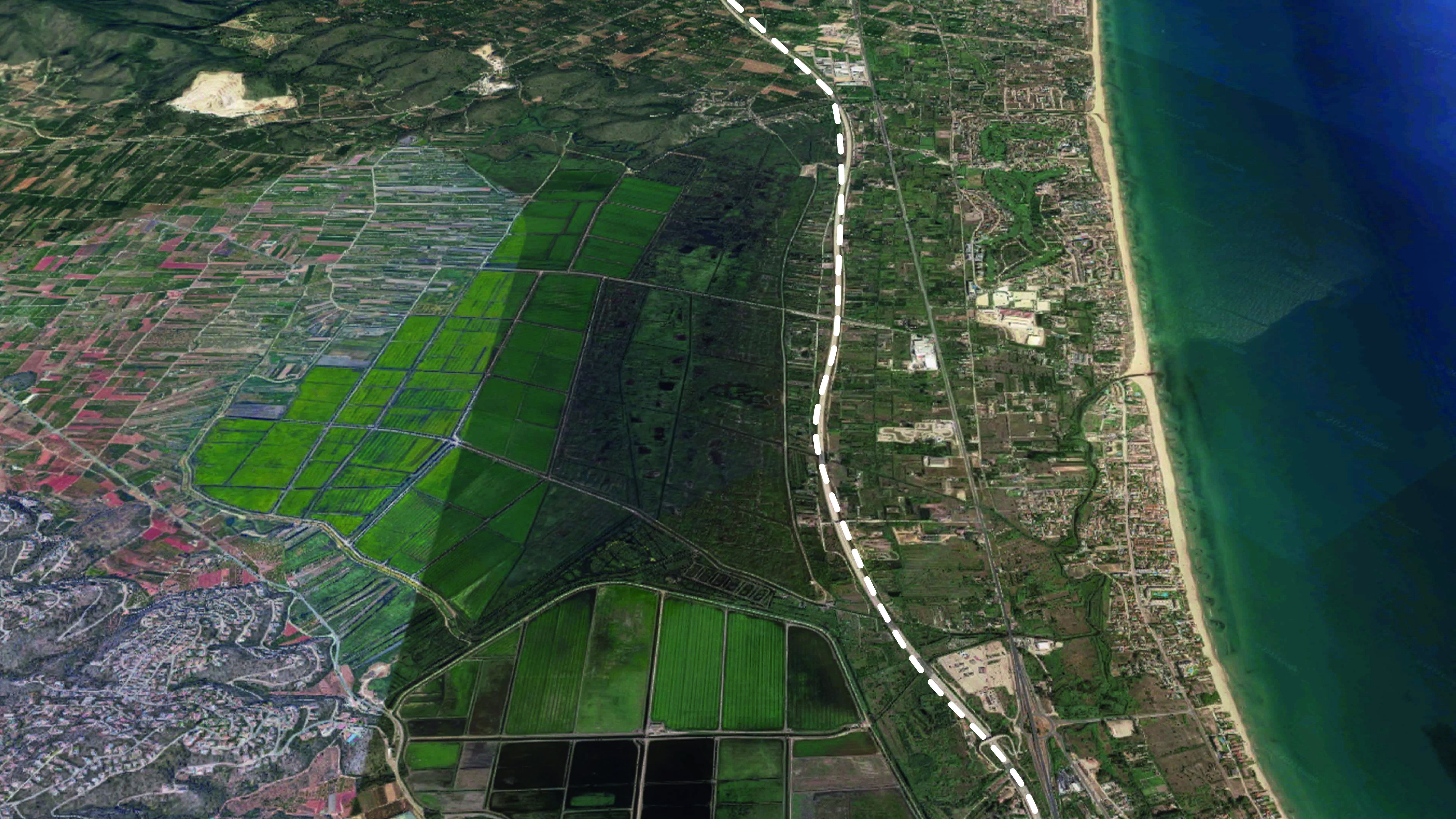 Gaviria proposava retraure l’autopista del litoral per protegir els seus ecosistemes més dèbils, com les marjals. - 