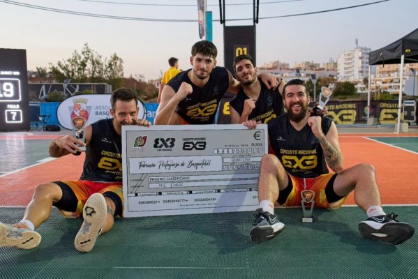 Valencia Basket 3×3 campeón en Quarteira 