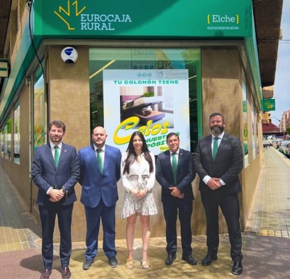 Eurocaja Rural abre su primera oficina en Elche y totaliza 50 en la Comunitat Valenciana 