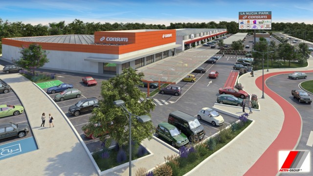 Proyectan un gran parque comercial en La Nucía con supermercado y 10 establecimientos