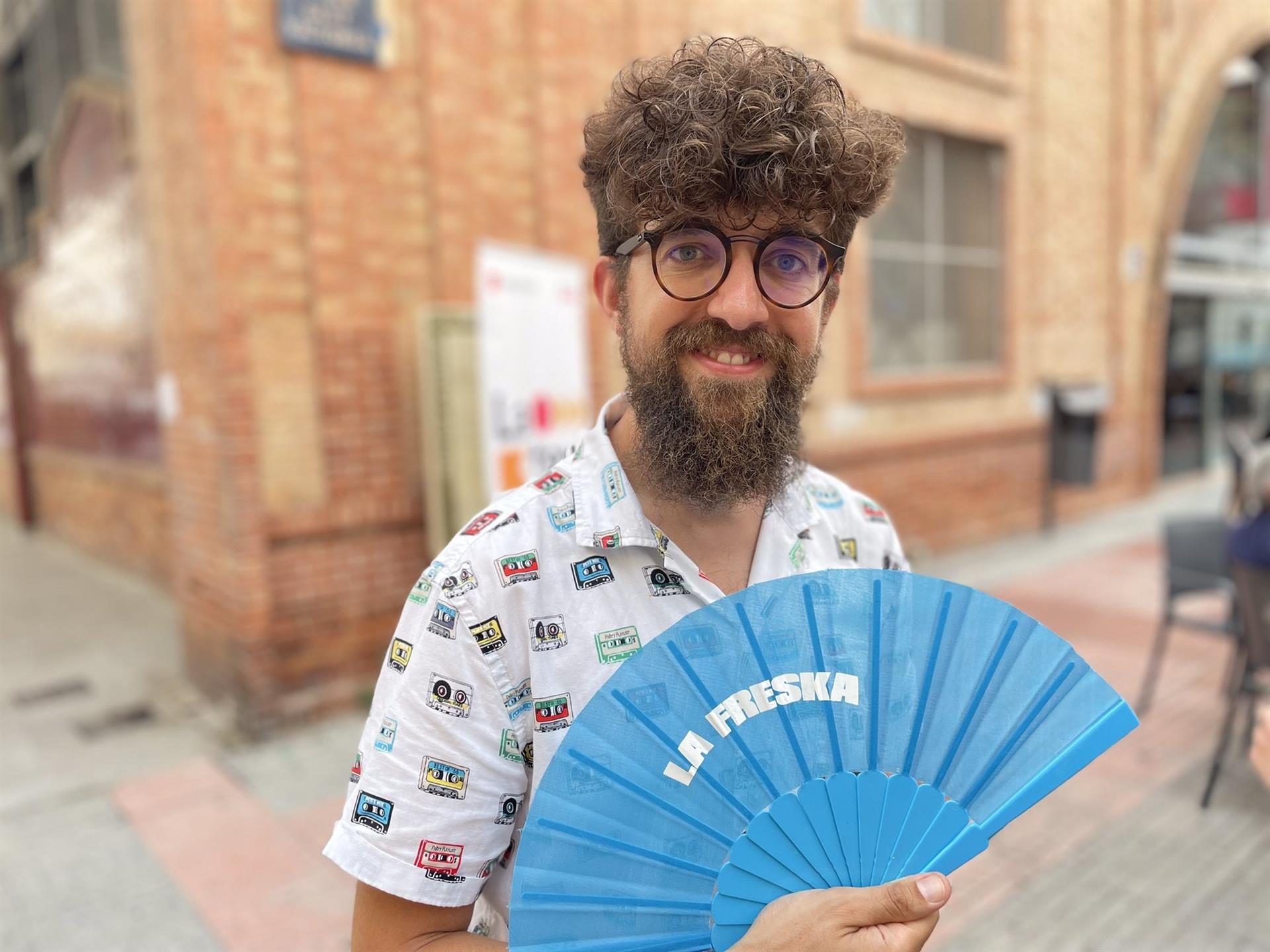 El cabeza de lista de Compromís-Sumar al Congreso por la circunscripción de Castellón, Carlos Navarro Foto: @CREUANTPORTBOU - 