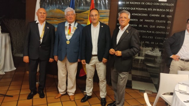 Paco Bordils, nuevo presidente del Club Rotary de la Vall d'Uixó en sustitución de Pedro Mateu