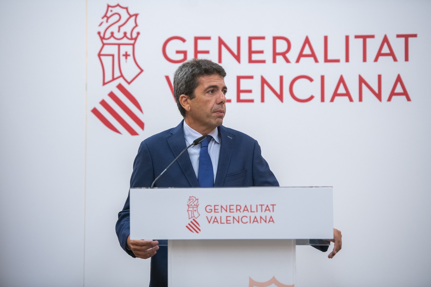 Mazón marca diferencias con el Botànic: primera rebaja de impuestos