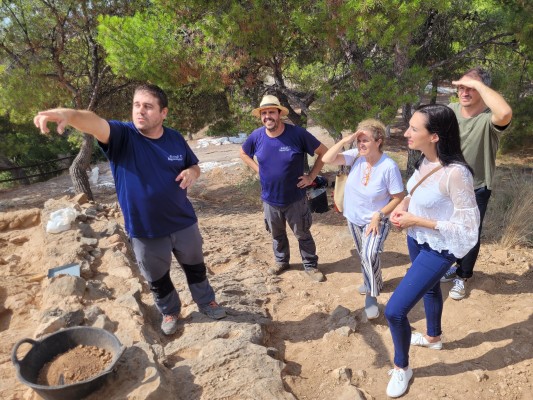 Castelló concluye el campo de voluntariado arqueológico con la participación de 24 estudiantes