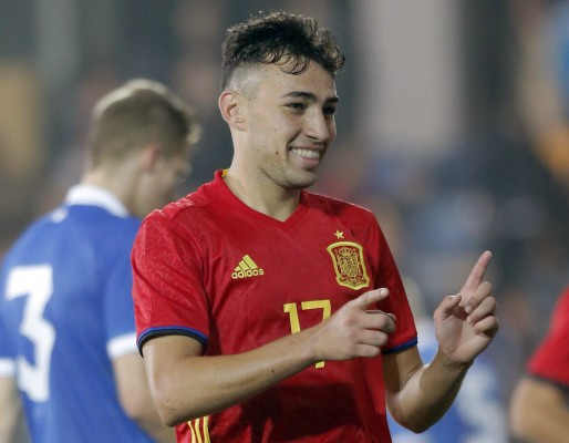 Munir recupera la sonrisa con España y pide sitio de 'nueve' 