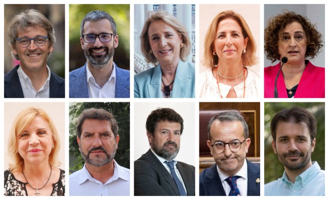 Estos son los 10 nuevos diputados murcianos en el Congreso